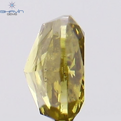 0.26 CT Cushion Shape Natural Diamond Green Color SI2 Clarity (3.80 MM)