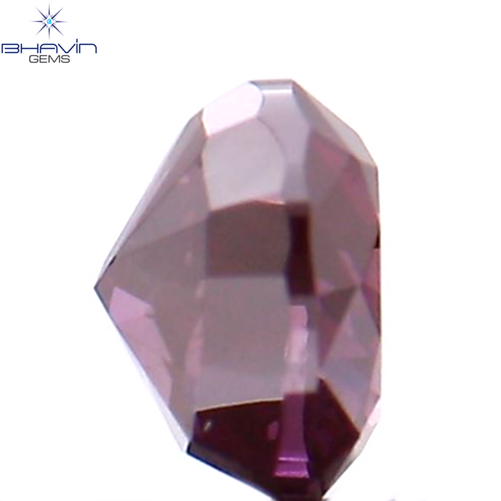 0.20 CT Heart Shape Enhanced Pink Color Natural Loose Diamond VS Clarity (3.18 MM)
