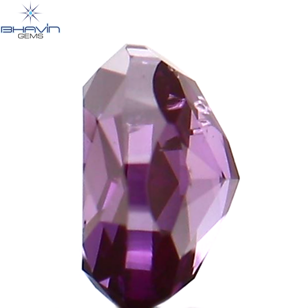 0.12 CT Oval Shape Natural Diamond Pink Color VS1 Clarity (3.18 MM)