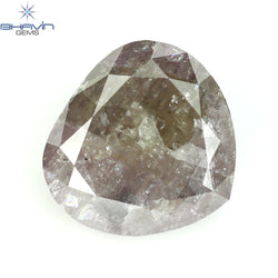 3.84 CT Heart Diamond Pink Color Natural Diamond Clarity I3 (9.00 MM)