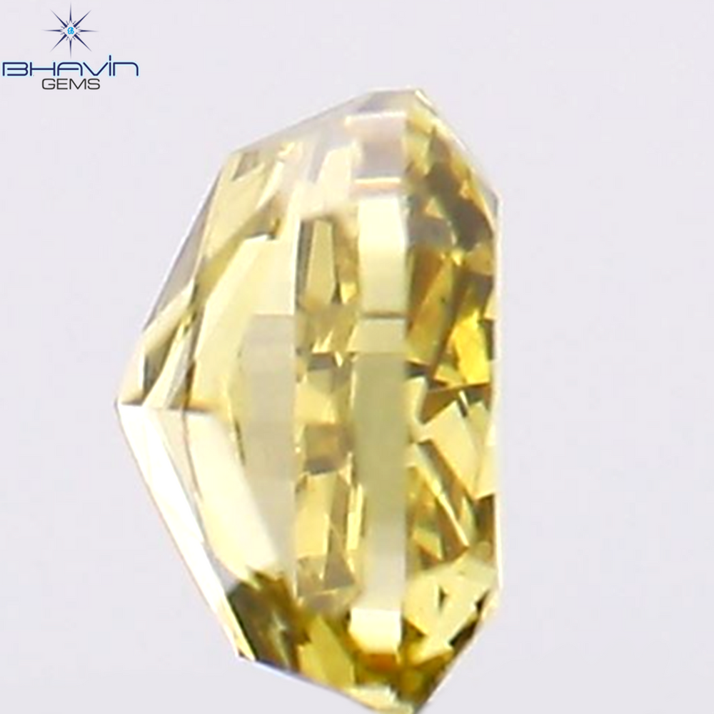 0.21 CT Cushion Shape Natural Loose Diamond Green Color VS1 Clarity (3.29 MM)