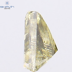 0.12 CT トライアングル シェイプ ナチュラル ダイヤモンド グリーン カラー SI2 クラリティ (3.44 MM)