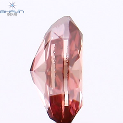0.21 CT Oval Shape Natural Loose Diamond Pink Color VS2 Clarity (4.37 MM)