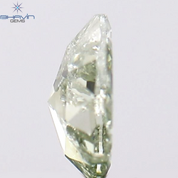 0.22 CT Round Rose Cut Shape Natural Diamond Bluish Green Color I2 Clarity (4.29 MM)