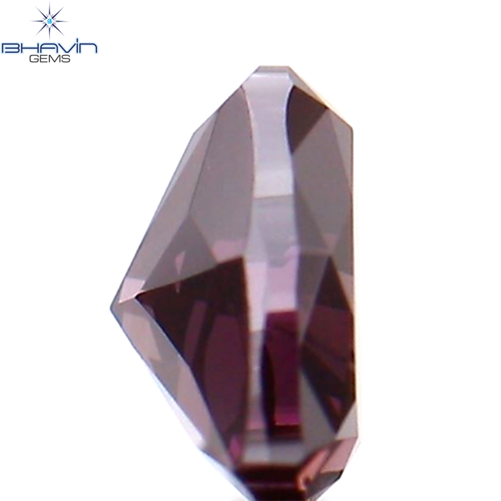 0.23 CT Heart Shape Enhanced Pink Color Natural Loose Diamond VS1 Clarity (3.80 MM)