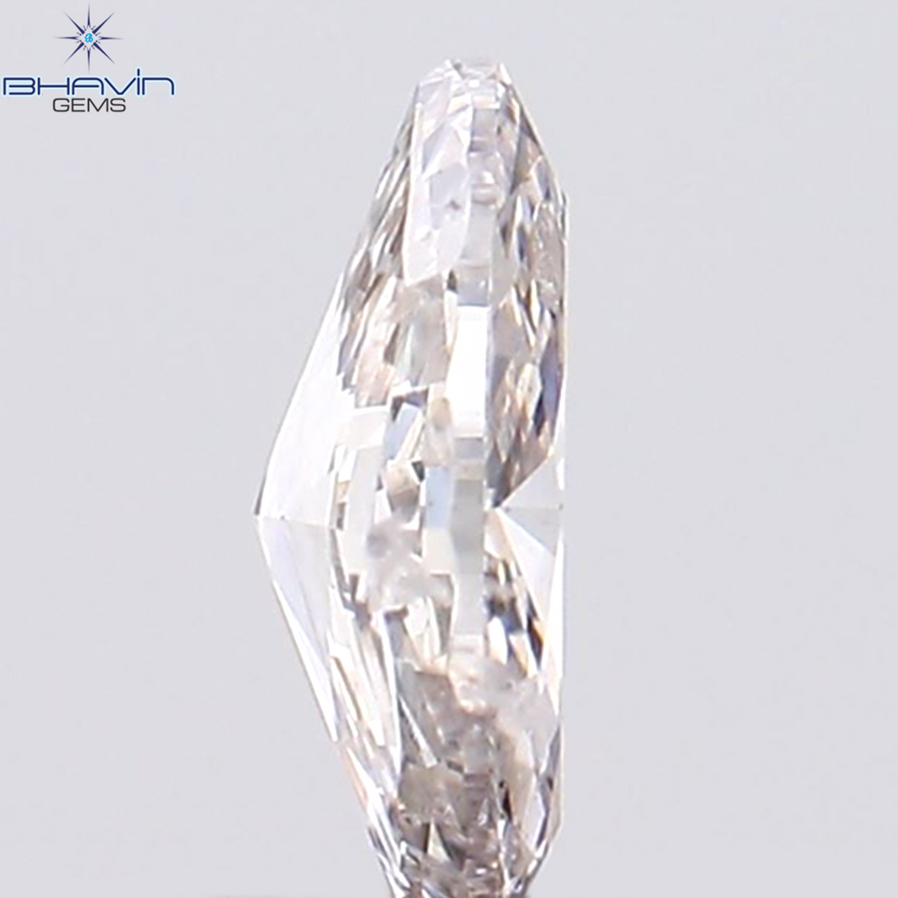 0.22 CT Marquise Shape Natural Loose Diamond Pink Color SI2 Clarity (5.34 MM)