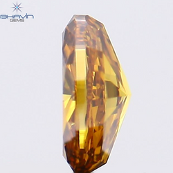 0.20 CT Oval Shape Natural Diamond Champagne Color VS1 Clarity (4.17 MM)
