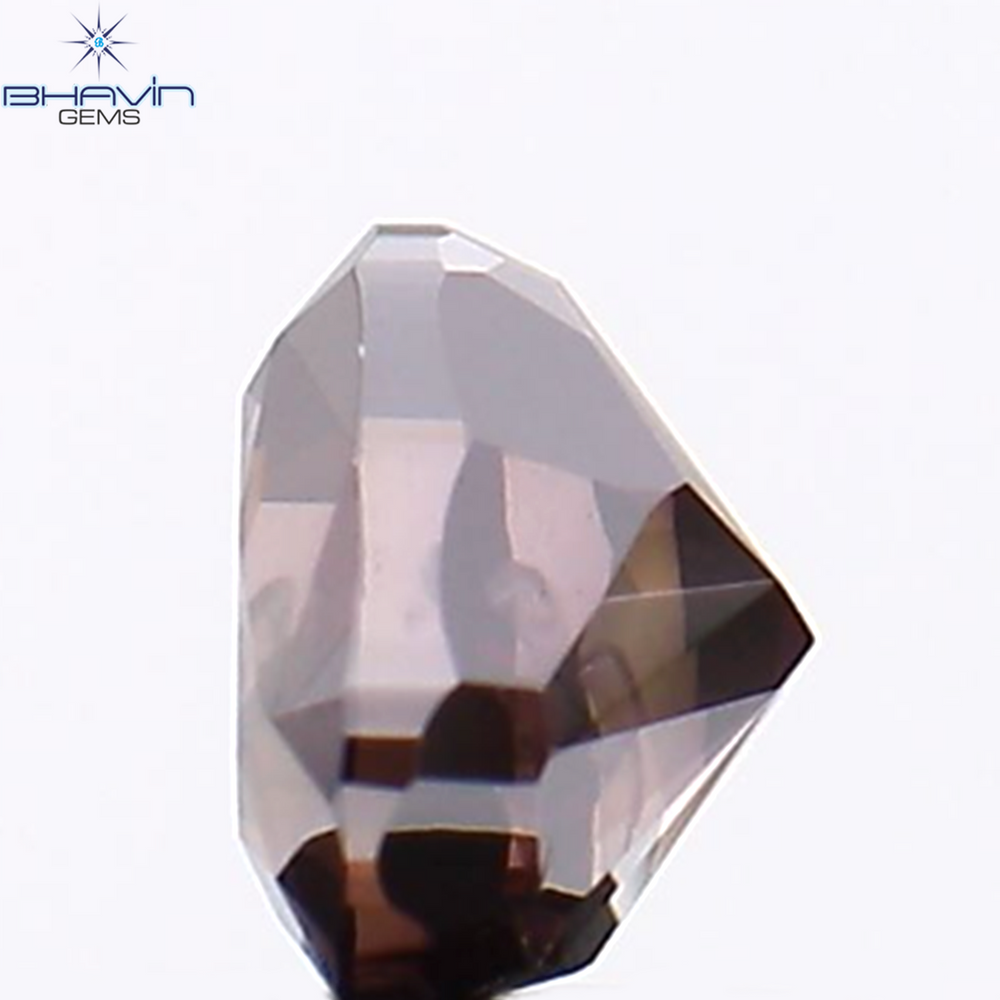 0.49 CT Heart Shape Pink Color Natural Loose Diamond I1 Clarity (4.00 MM)