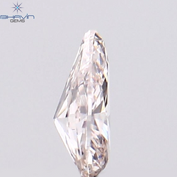 0.08 CT Pear Shape Natural Diamond Pink Color VS1 Clarity (3.45 MM)