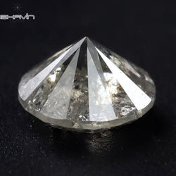 0.43 CT Round Shape Natural Diamond White Color I3 Clarity (4.07 MM)