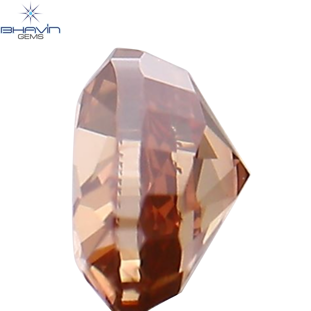 0.20 CT Heart Shape Enhanced Pink Color Natural Loose Diamond SI1 Clarity (3.74 MM)