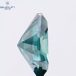 1.65 CT Oval Shape Natural Diamond Greenish Blue Color I2 Clarity (9.03 MM)