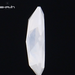 0.64 CT Rose Oval Shape Natural Diamond White Color SI2 Clarity (7.00 MM)
