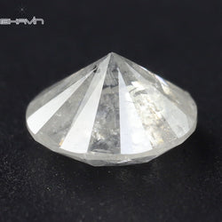 0.53 CT Round Shape Natural Diamond White Color I3 Clarity (5.15 MM)