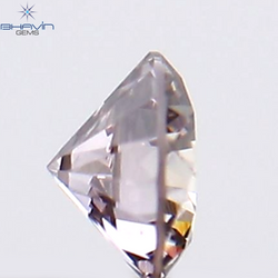 0.06 CT Round Shape Natural Diamond Pink Color VS1 Clarity (2.47 MM)