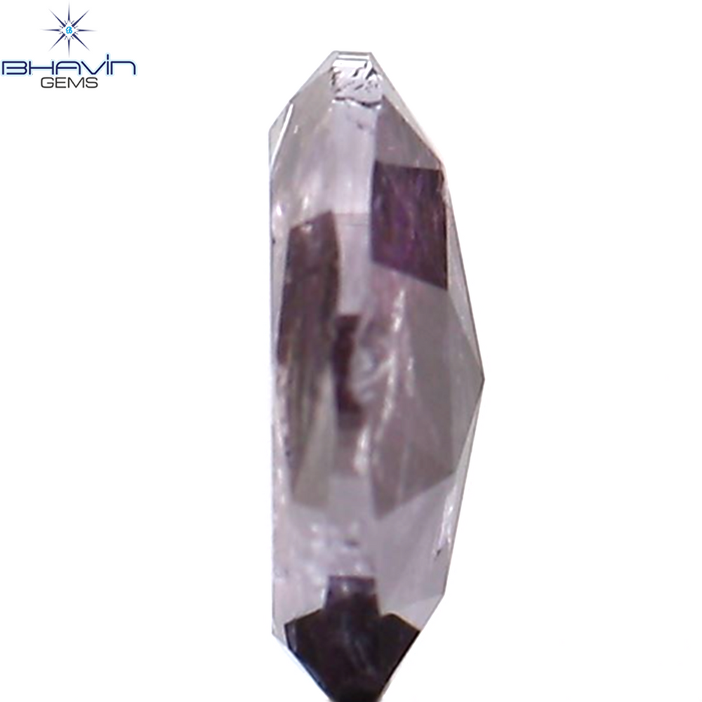 0.70 CT Oval Shape Natural Diamond Pink Color I3 Clarity (6.75 MM)