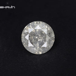 0.53 CT Round Shape Natural Loose Diamond White Color I3 Clarity (5.18 MM)