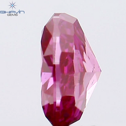 0.39 CT Oval Shape Natural Diamond Enhanced Pink Color VS2 Clarity (4.90 MM)