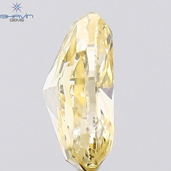 0.20 CT Oval Shape Natural Diamond Orange Color SI1 Clarity (4.24 MM)