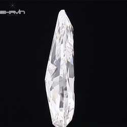 0.12 CT Pear Shape Natural Diamond White Color SI1 Clarity (4.85 MM)