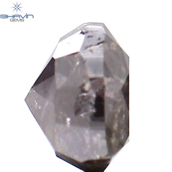 1.21 CT Heart Shape Natural Diamond Pink Color I3 Clarity (6.52 MM)