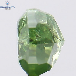 0.31 CT Cushion Diamond Natural Diamond Green Diamond Clarity I3 (3.70 MM)