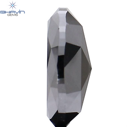 1.66 CT Oval Diamond Natural Diamond Black Diamond Clarity Opaque (9.06 MM)