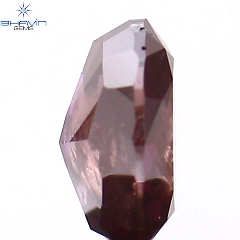 0.23 CT Oval Shape Natural Diamond Pink Color I2 Clarity (4.15 MM)