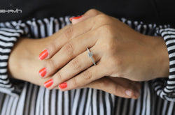 Round Shape Diamond Engagement Ring And Wedding Diamond Ring