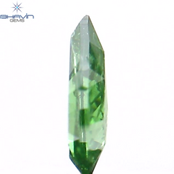 0.15 CT Pear Shape Natural Diamond Green Color I2 Clarity (4.76 MM)