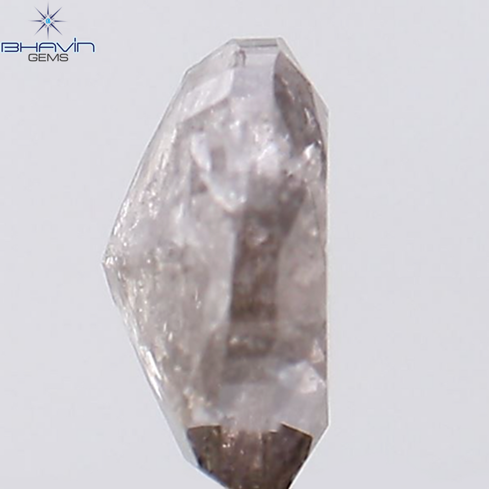 1.07 CT Cushion Shape Natural Diamond Pink Color I3 Clarity (6.46 MM)