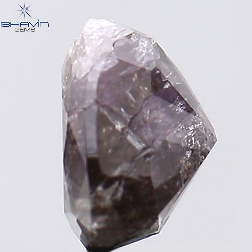 1.94 CT Heart Shape Natural Diamond Pink Color I3 Clarity (7.42 MM)