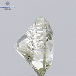 0.25 CT Round Shape Natural Loose Diamond White(K)  Color I1 Clarity (3.93 MM)