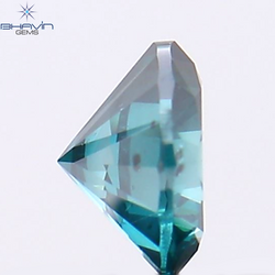 0.50 CT Round Shape Natural Diamond Blue Color SI1 Clarity (4.90 MM)