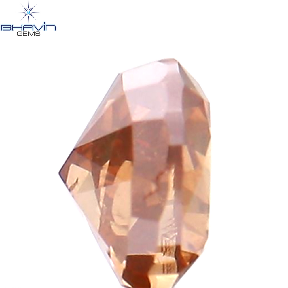 0.22 CT Heart Shape Enhanced Pink Color Natural Loose Diamond SI2 Clarity (3.42 MM)