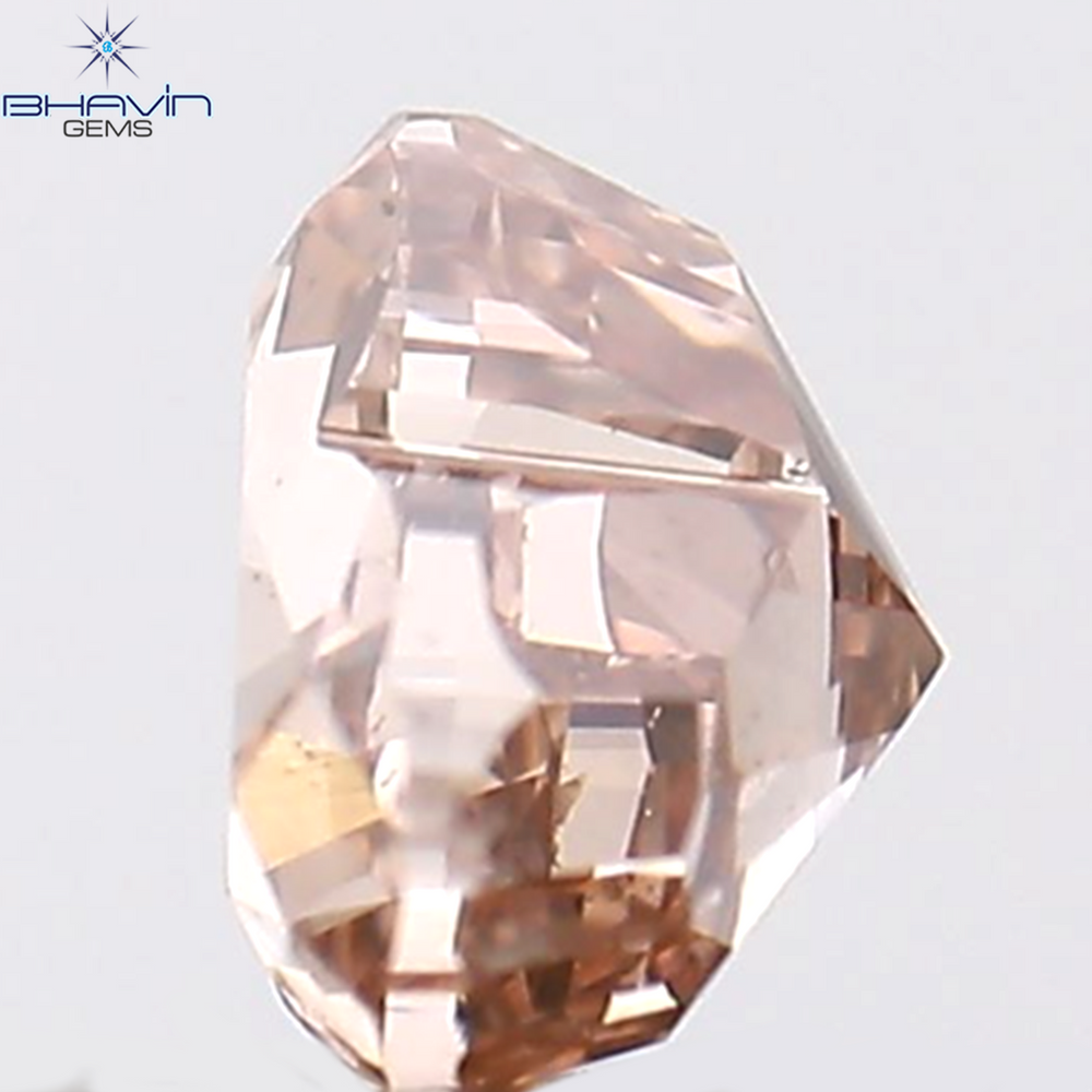 0.30 CT Heart Shape Pink (Argyle) Color Natural Loose Diamond SI1 Clarity (4.16 MM)