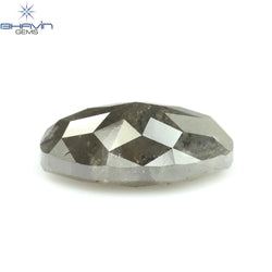 1.68 CT Oval Shape Natural Diamond Salt And Pepper Color I3 Clarity (9.25 MM)