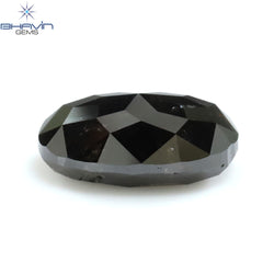 1.56 CT Oval Shape Natural Diamond Salt And Papper Color I3 Clarity (8.46 MM)