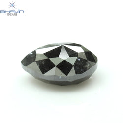 1.44 CT Pear Shape Natural Loose Diamond Salt And Pepper Color I3 Clarity (7.78 MM)