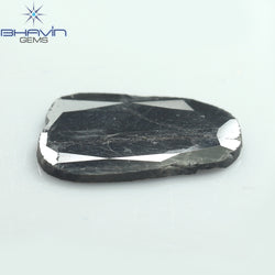 1.78 CT Slice Shape Natural Diamond Brown Color I3 Clarity (13.00 MM)