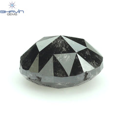 0.45 CT Oval Shape Natural Diamond Salt And Papper Color I3 Clarity (4.83 MM)