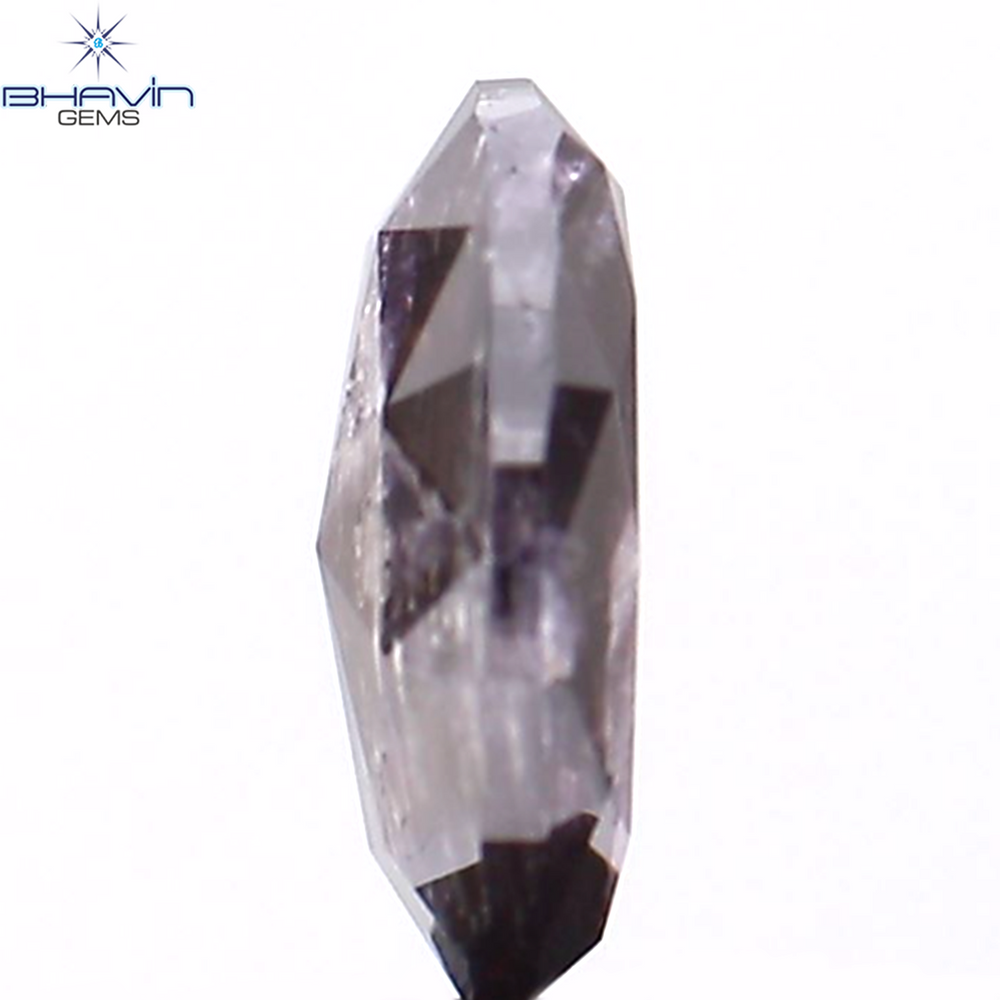 0.70 CT Oval Shape Natural Diamond Pink Color I3 Clarity (6.75 MM)