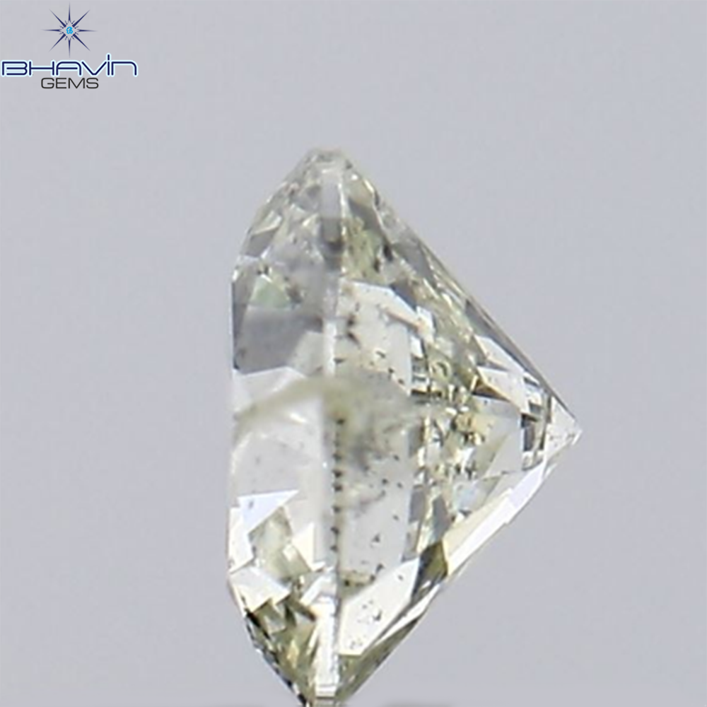 0.25 CT Round Shape Natural Loose Diamond White(K)  Color I1 Clarity (3.93 MM)