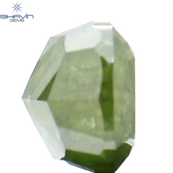 0.74 CT Cushion Diamond Natural Diamond Green Diamond Clarity I3 (4.85 MM)