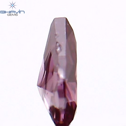 0.07 CT Pear Shape Natural Diamond Pink Color VS1 Clarity (3.42 MM)