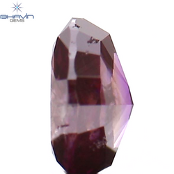 0.23 CT Oval Shape Natural Diamond Pink Color I2 Clarity (4.15 MM)