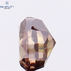 0.45 CT Heart Shape Natural Loose Diamond Pink Color SI1 Clarity (4.57 MM)