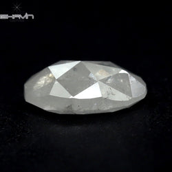 0.38 CT Oval Shape Natural Diamond White Color I3 Clarity (5.80 MM)