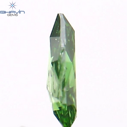 0.08 CT Pear Shape Natural Diamond Green Color SI2 Clarity (4.10 MM)