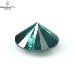 0.71 CT Round Diamond Natural Loose Diamond Blue Color I3 Clarity (5.65 MM)